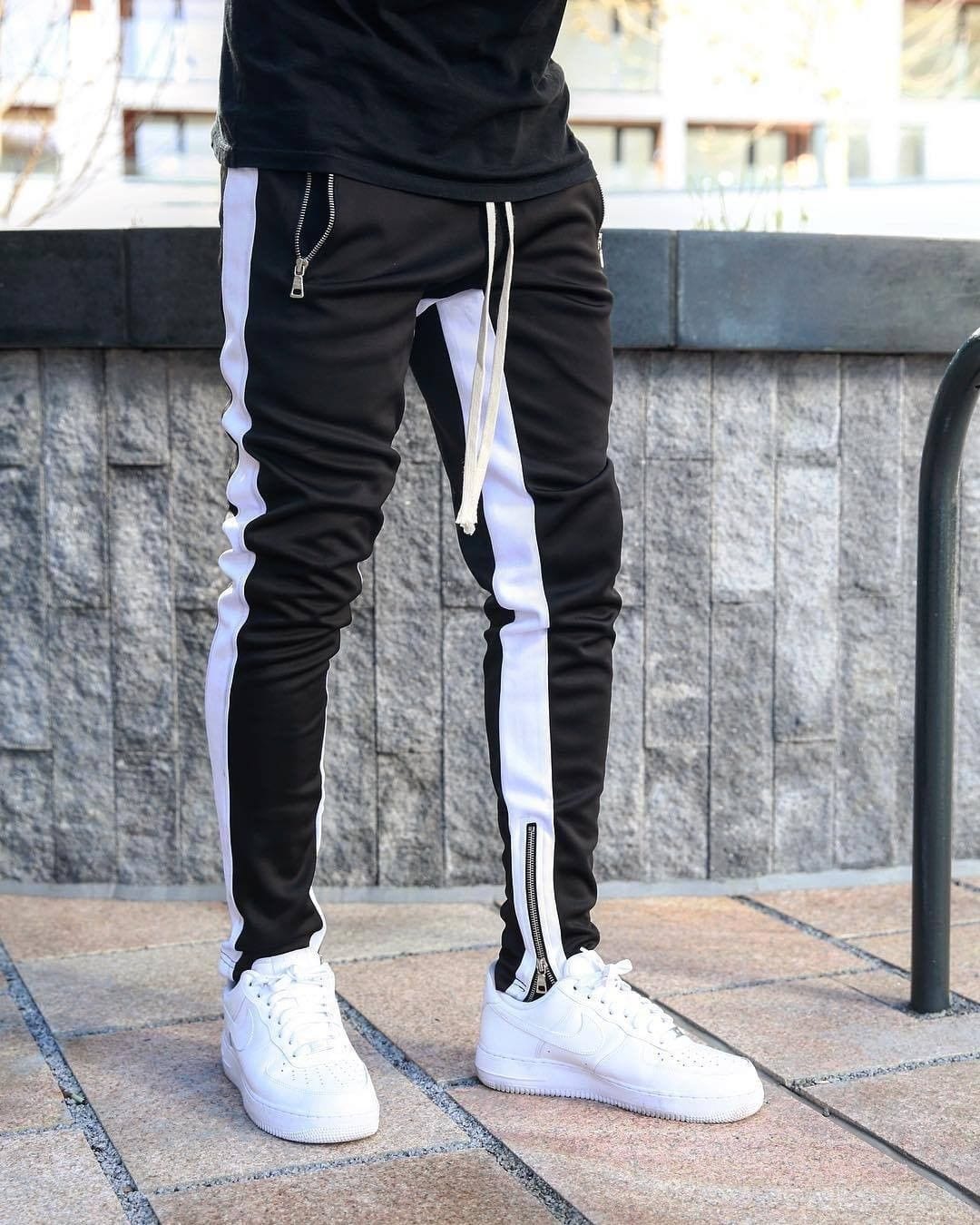 Marco | Pantaloni tuta sportivi con strisce laterali per uomo