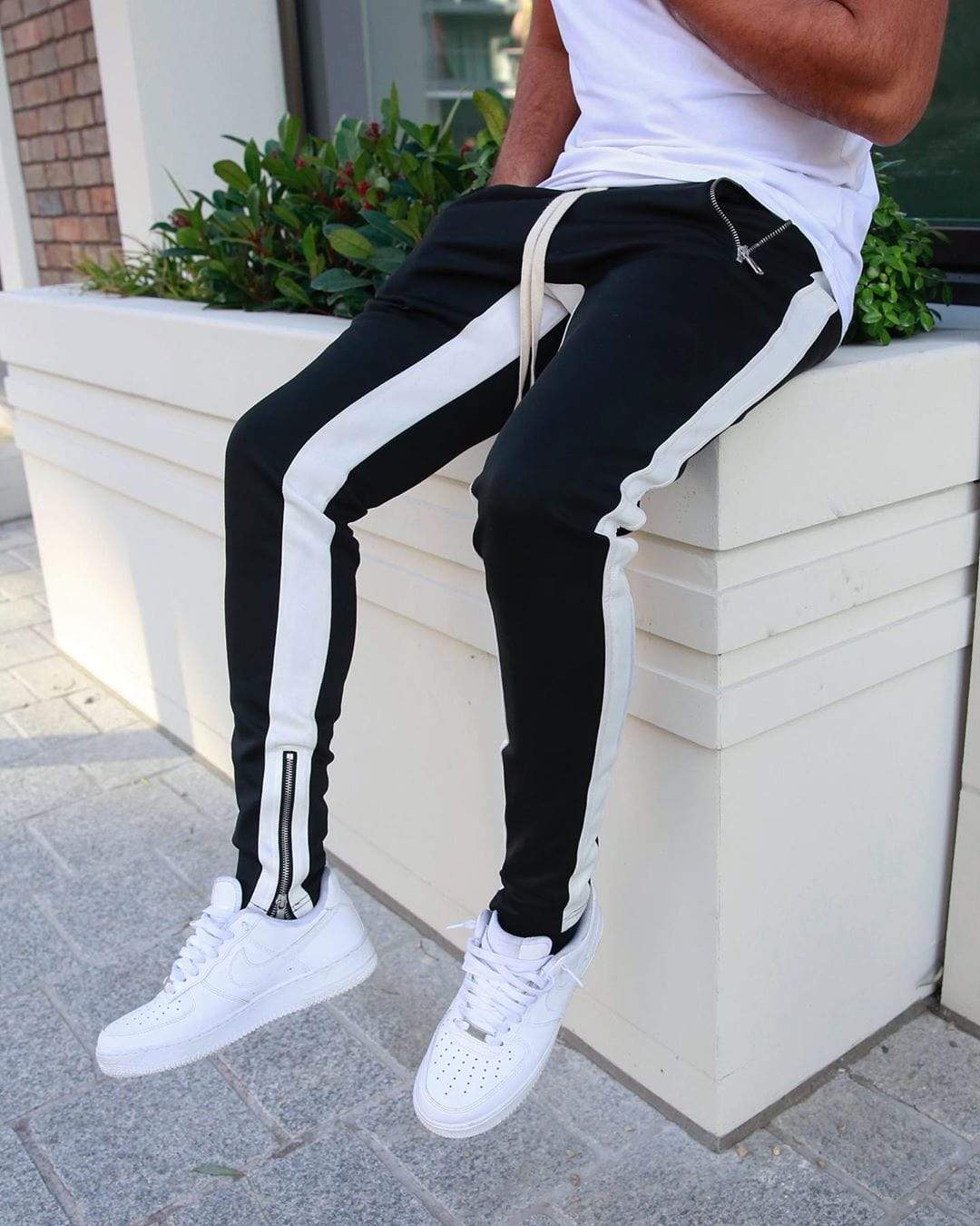 Marco | Pantaloni tuta sportivi con strisce laterali per uomo