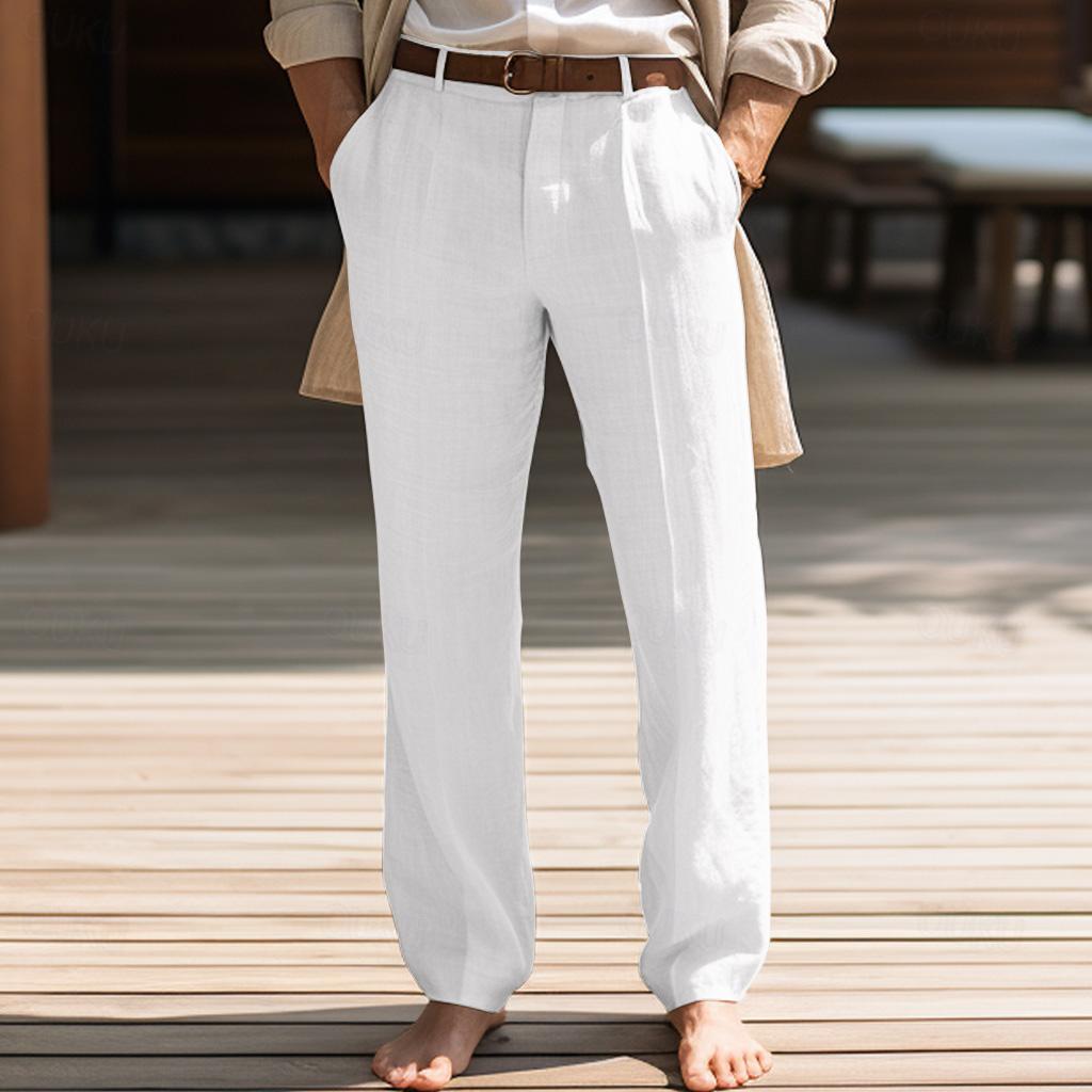Giovanni – Pantaloni Estivi da Uomo in Lino