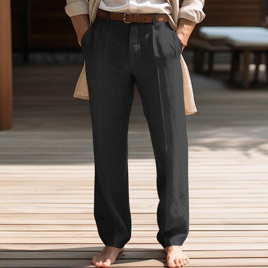 Giovanni – Pantaloni Estivi da Uomo in Lino