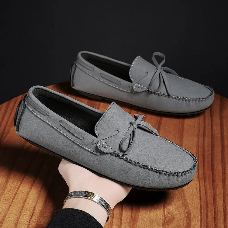 Andrea | Mocassini in camoscio
