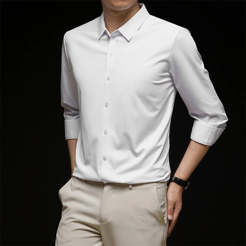 Camicia da Lavoro Uomo Senza Stiro