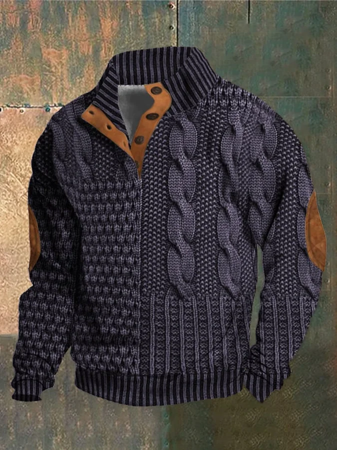 Andrea | Felpe retrò in cashmere per uomo
