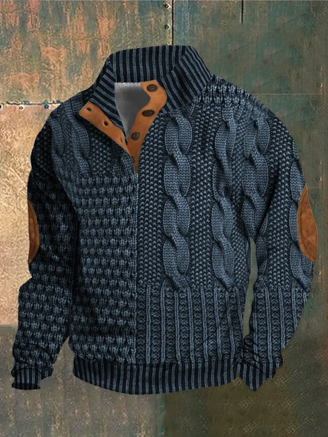 Andrea | Felpe retrò in cashmere per uomo