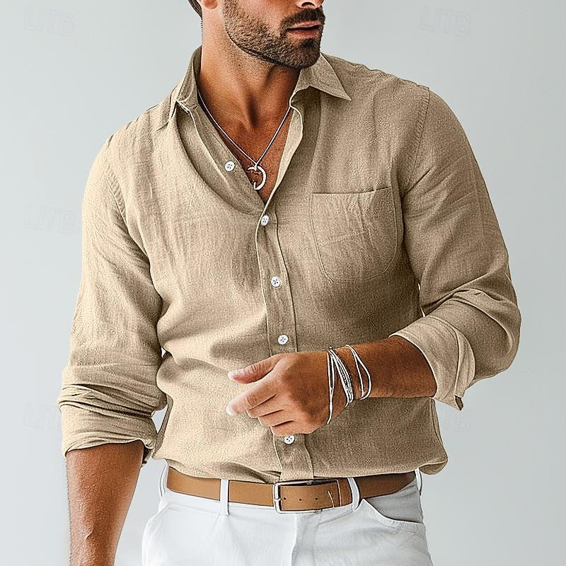 Camicia Estiva in Lino Leggero