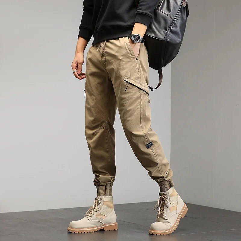 Pantaloni Cargo Elasticizzati Multi-Tasche