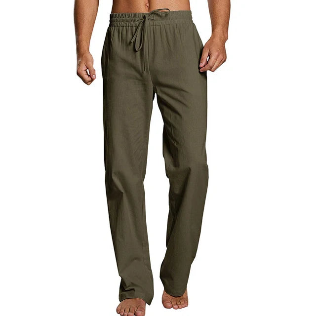 Ignazio | Pantalone estivo in lino per uomo