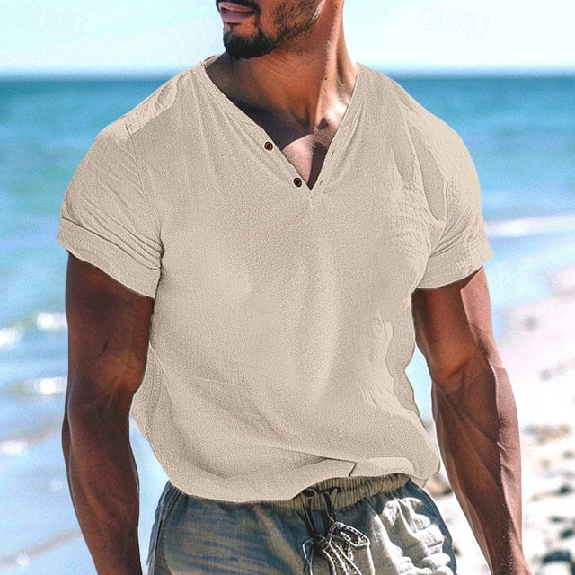 Mirko | T-shirt elegante estiva da uomo