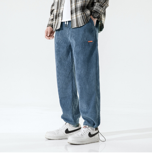 Pantaloni Premium in Velluto a Coste