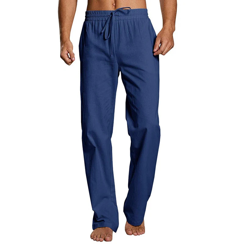 Ignazio | Pantalone estivo in lino per uomo
