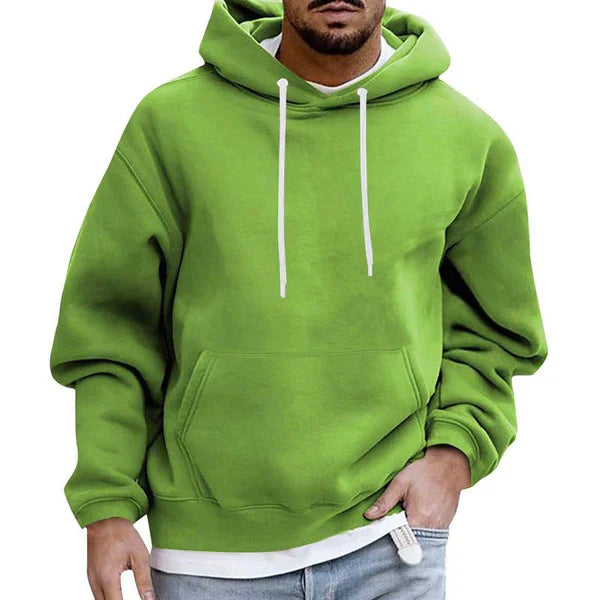 Leonardo | Felpa uomo con cappuccio e tasche