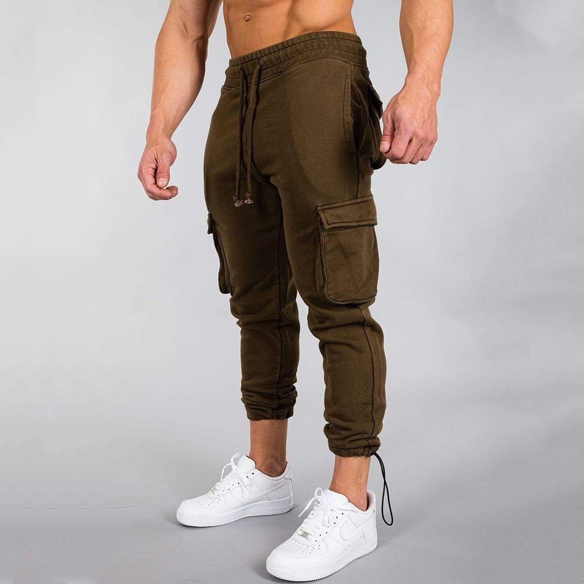 Riccardo | Pantaloni tuta cargo slim-fit casual per uomo