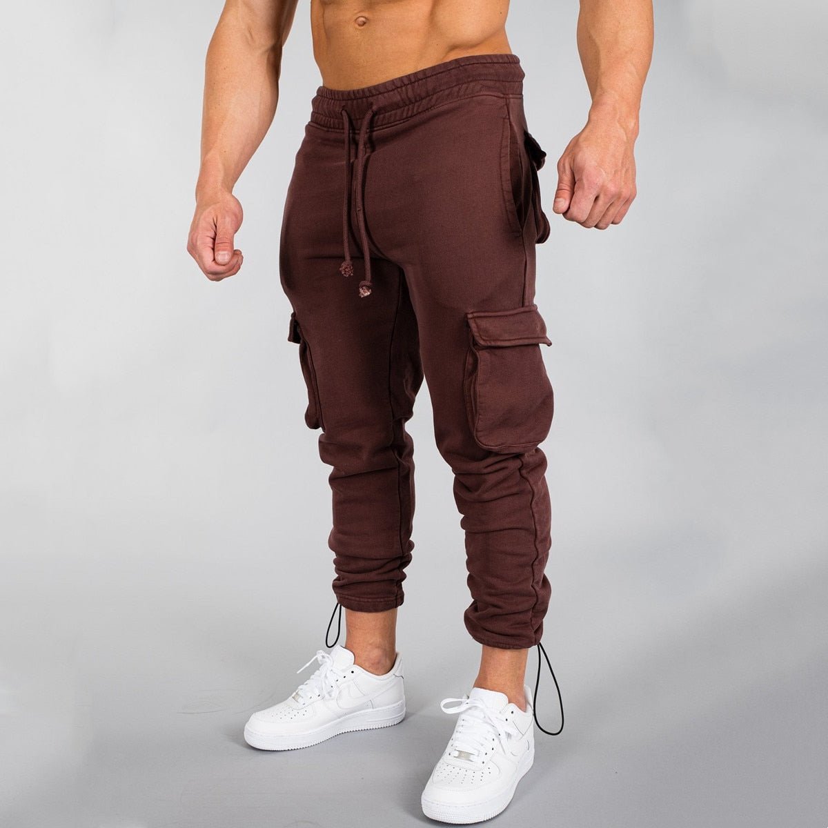 Riccardo | Pantaloni tuta cargo slim-fit casual per uomo