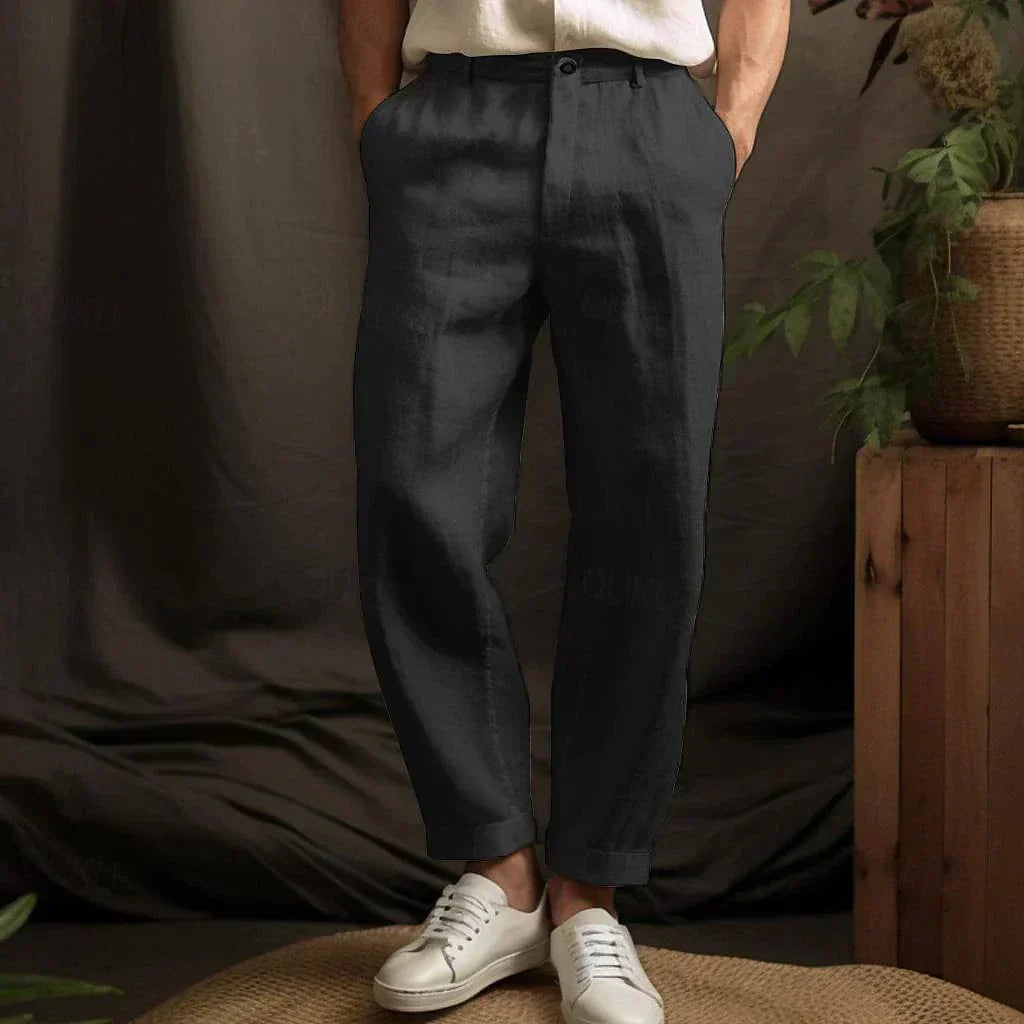 Pantaloni Casual in Lino  per l'Estate