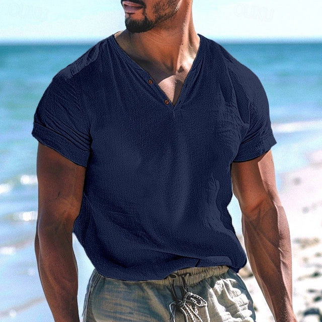 Mirko | T-shirt elegante estiva da uomo