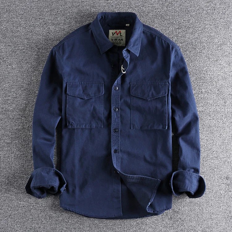 Camicia Utility Elegante Uomo