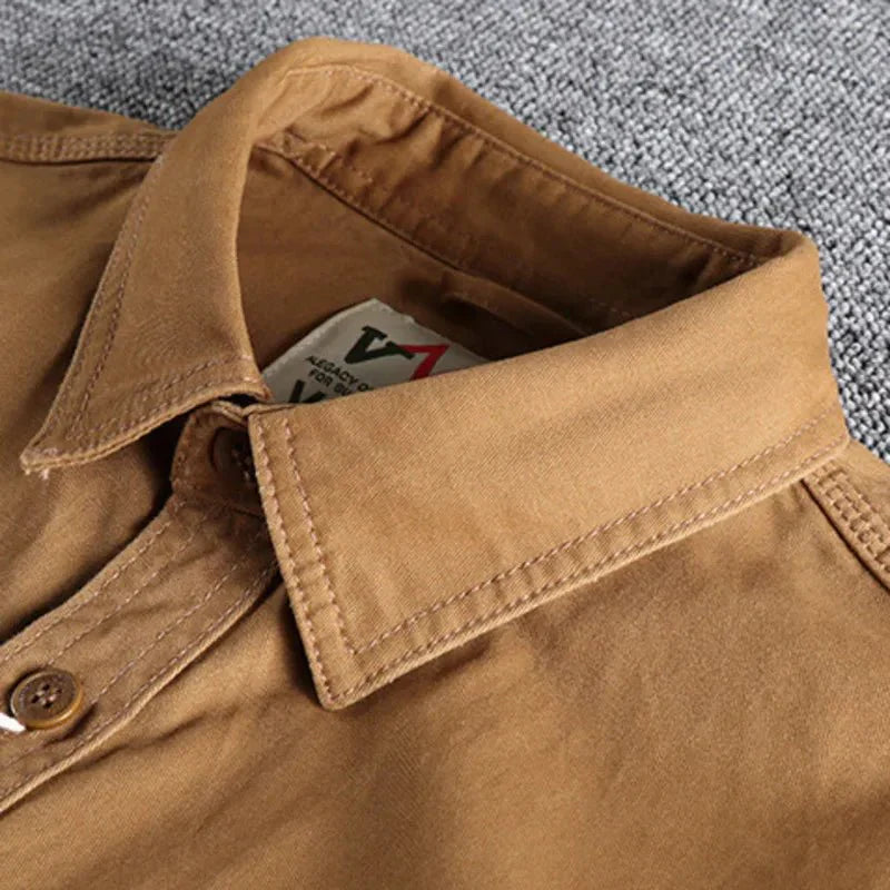 Camicia Utility Elegante Uomo