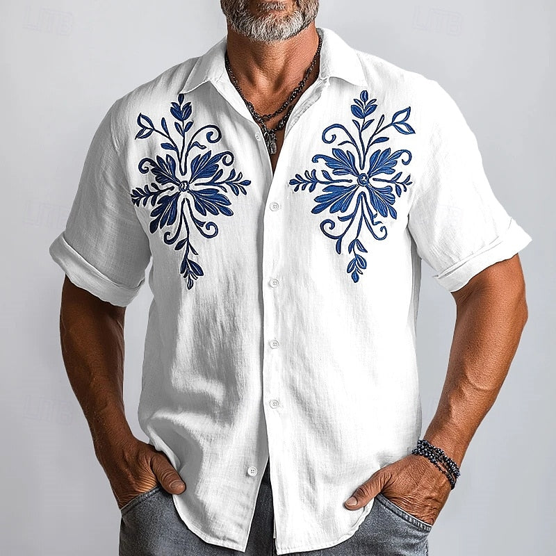 Stefano | Camicia di Lino Premium