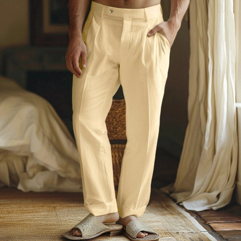Giovanni | Pantaloni estivi in lino