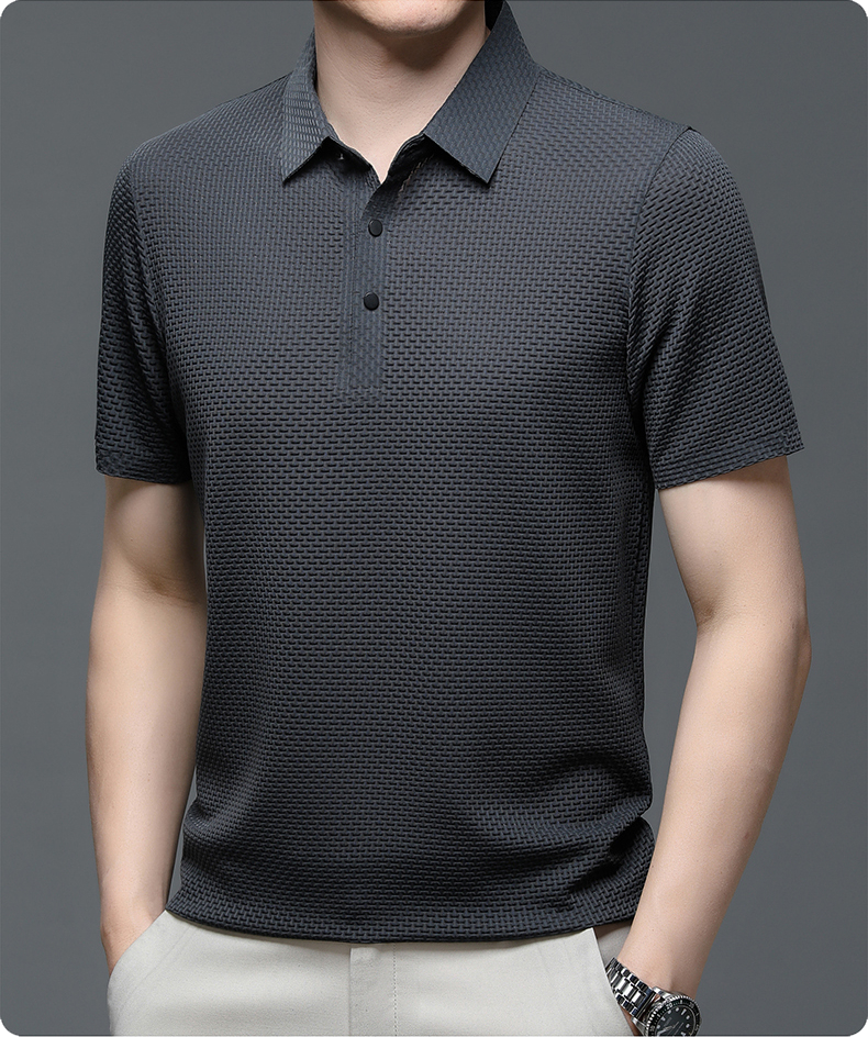 Leonardo | Polo Premium da Uomo in Cotone Piqué Smart Casual con Vestibilità Slim