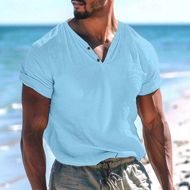 Mirko | T-shirt elegante estiva da uomo