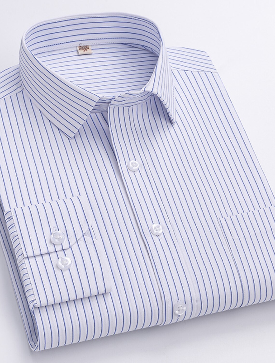 Niccolò | Camicia Classica a Maniche Lunghe in Cotone