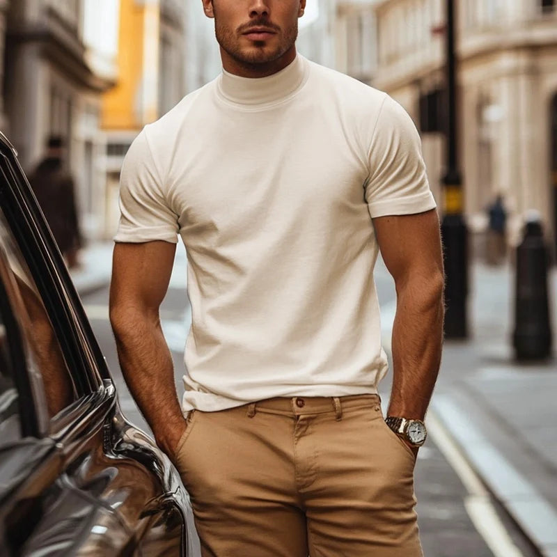 Elia | T-shirt elegante estiva da uomo