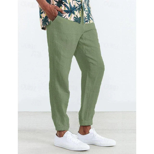 Leone | Pantalone estivo in lino per uomo