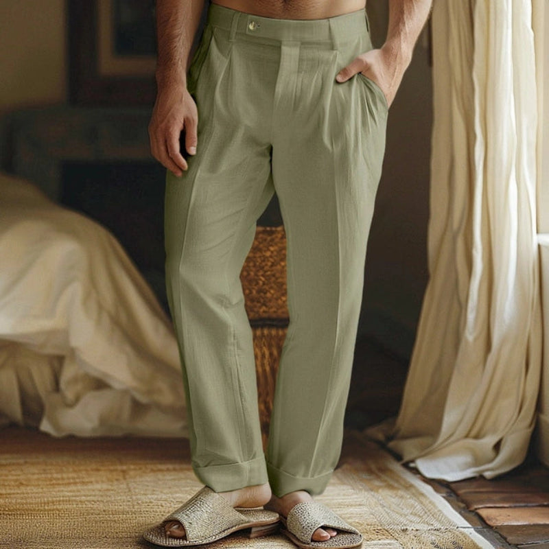 Giovanni | Pantaloni estivi in lino