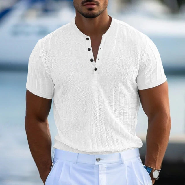 Matias | T-shirt elegante estiva da uomo