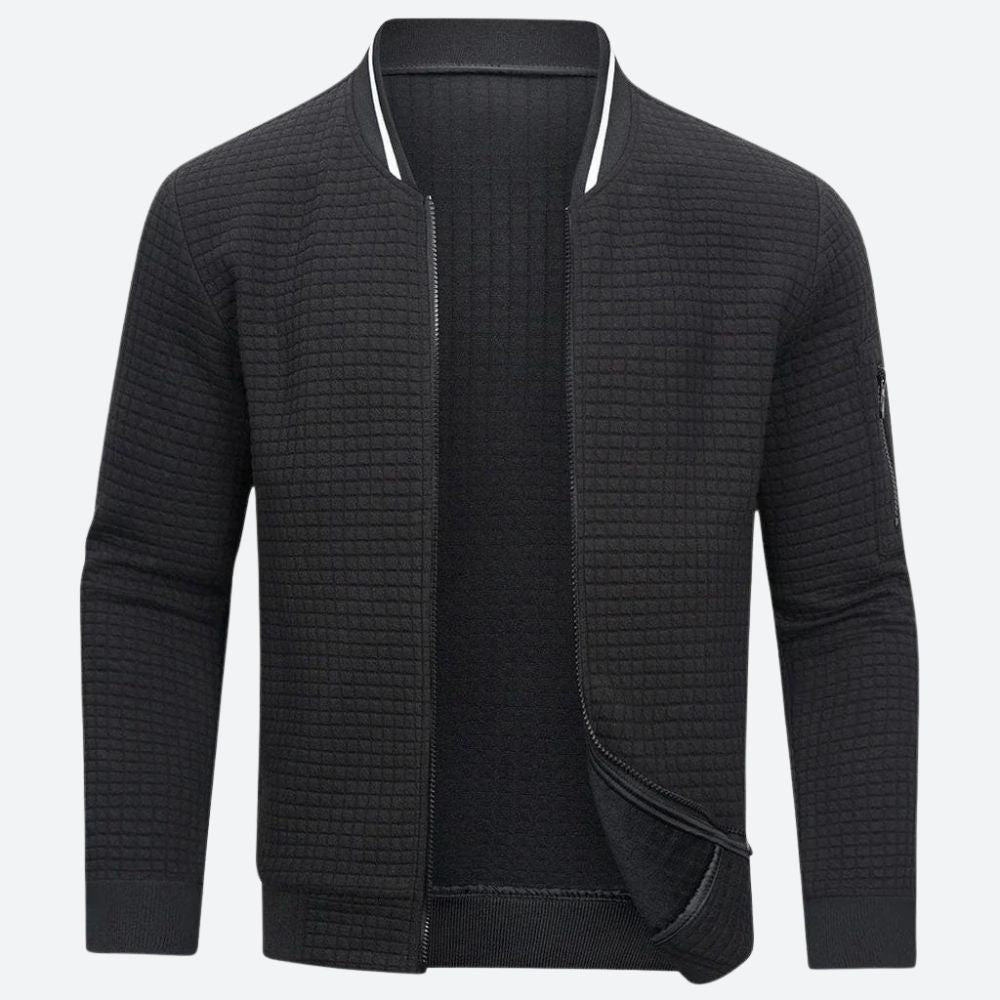 Marco | Cardigan con zip elegante per uomo