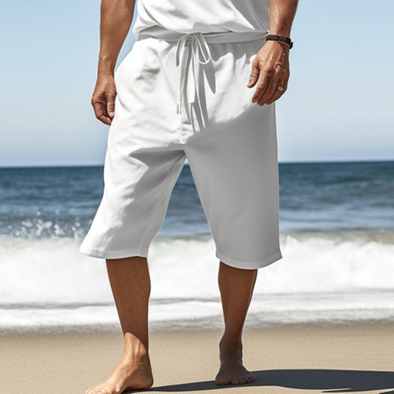 Federico – Pantaloncini Estivi da Uomo in Lino
