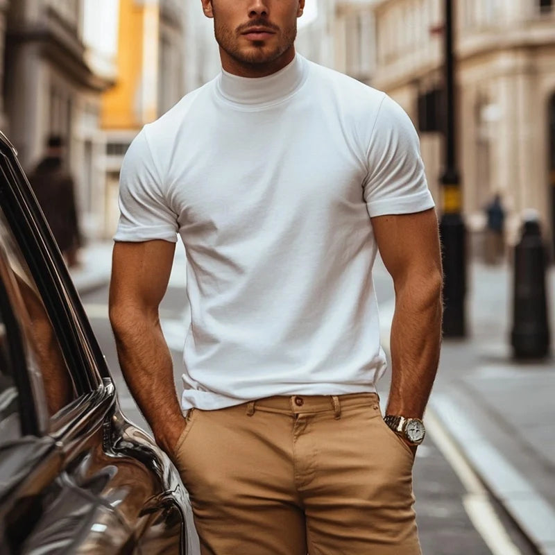 Elia | T-shirt elegante estiva da uomo