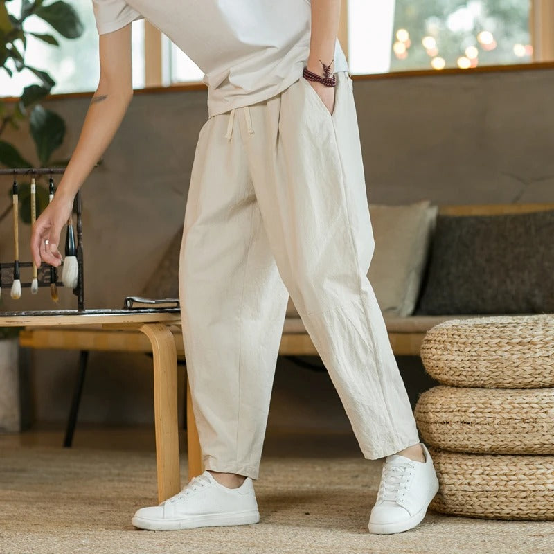 Pantaloni Estivi in Lino Eleganti