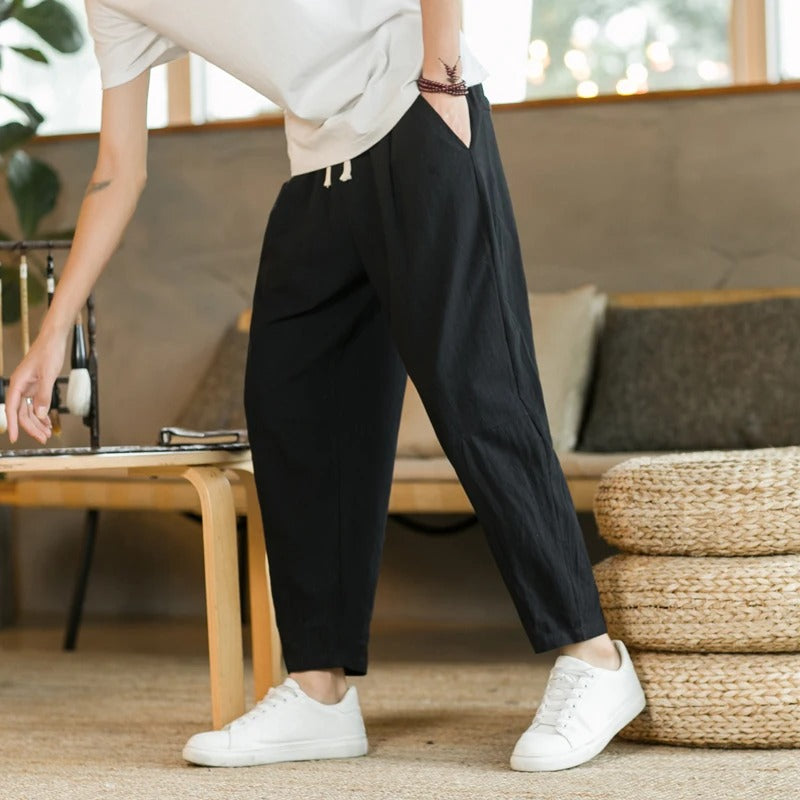 Pantaloni Estivi in Lino Eleganti