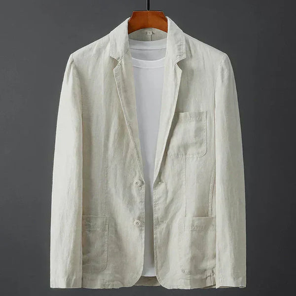 Blazer in Lino Leggero Estivo