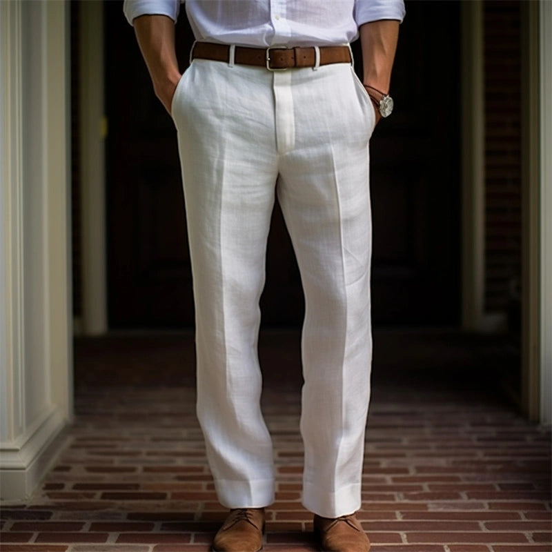 Giovanni | Pantaloni estivi in lino