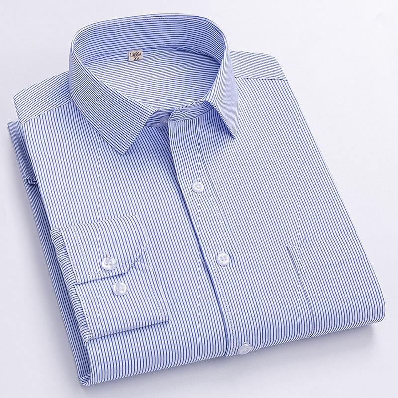 Niccolò | Camicia Classica a Maniche Lunghe in Cotone