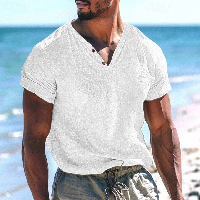 Mirko | T-shirt elegante estiva da uomo