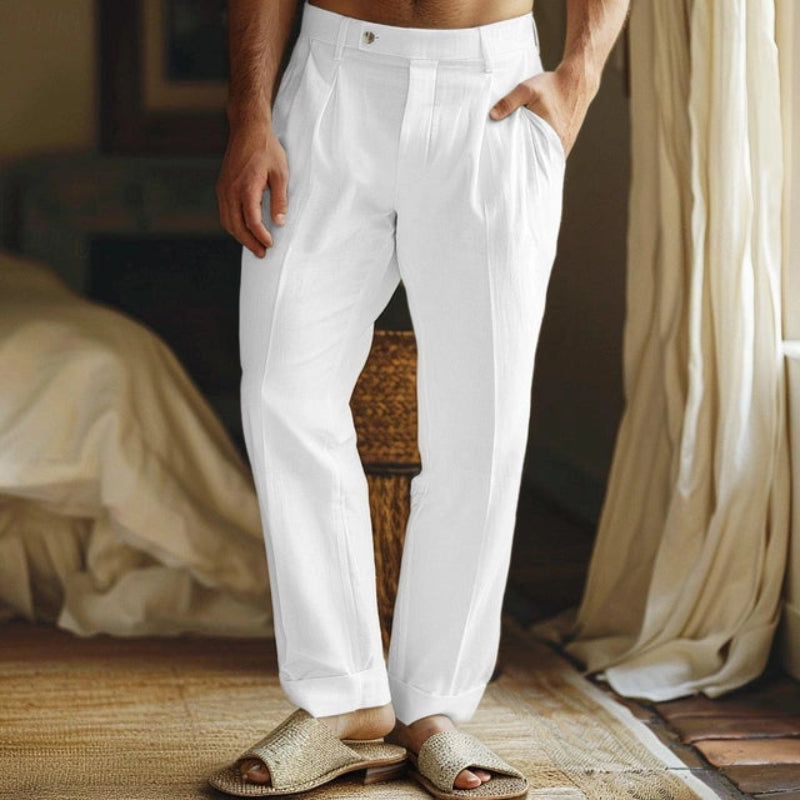 Giovanni | Pantaloni estivi in lino
